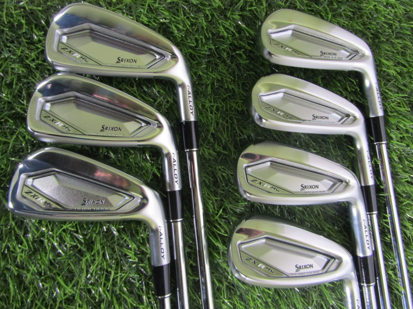 New Srixon ZXiR HL iron set, 5-AW, Dynamic KBS High Launch 80HL, Steel, Regular