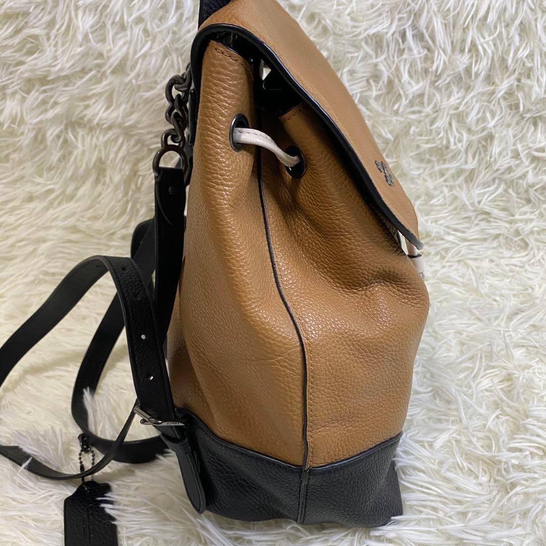 Excellent Condition COACH  Model Backpack Light B… - image 4