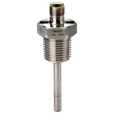 Ifm Tm4331 Temperature Sensor,  10 To 30V Dc, Plug-In