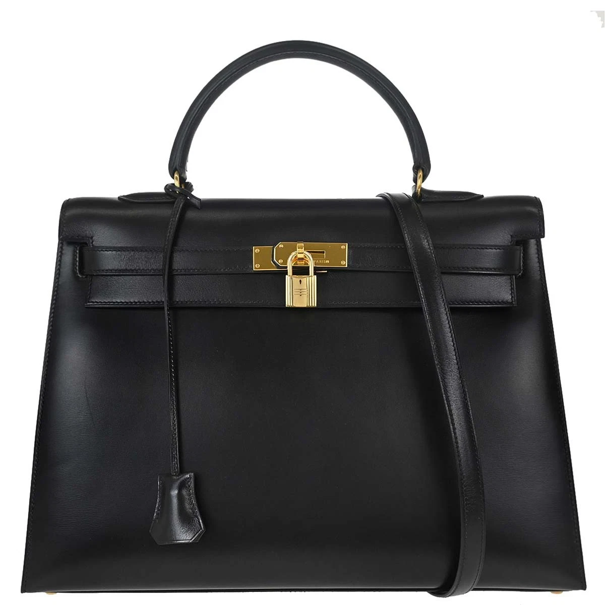 HERMÈS Kelly Box Leather Exterior Bags & Handbags for Women for