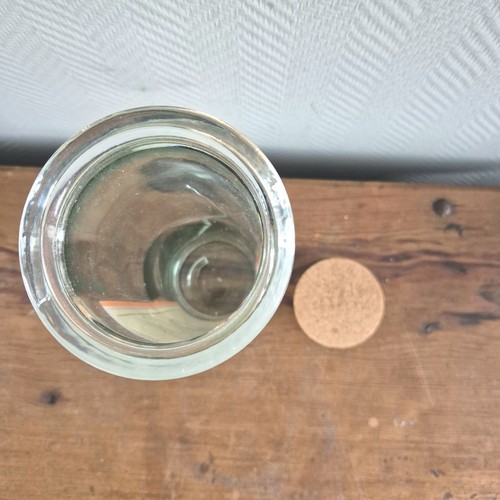 Tarro de almacenamiento de vidrio vintage olla amarillo retro años 80 espague... - Imagen 6 de 8