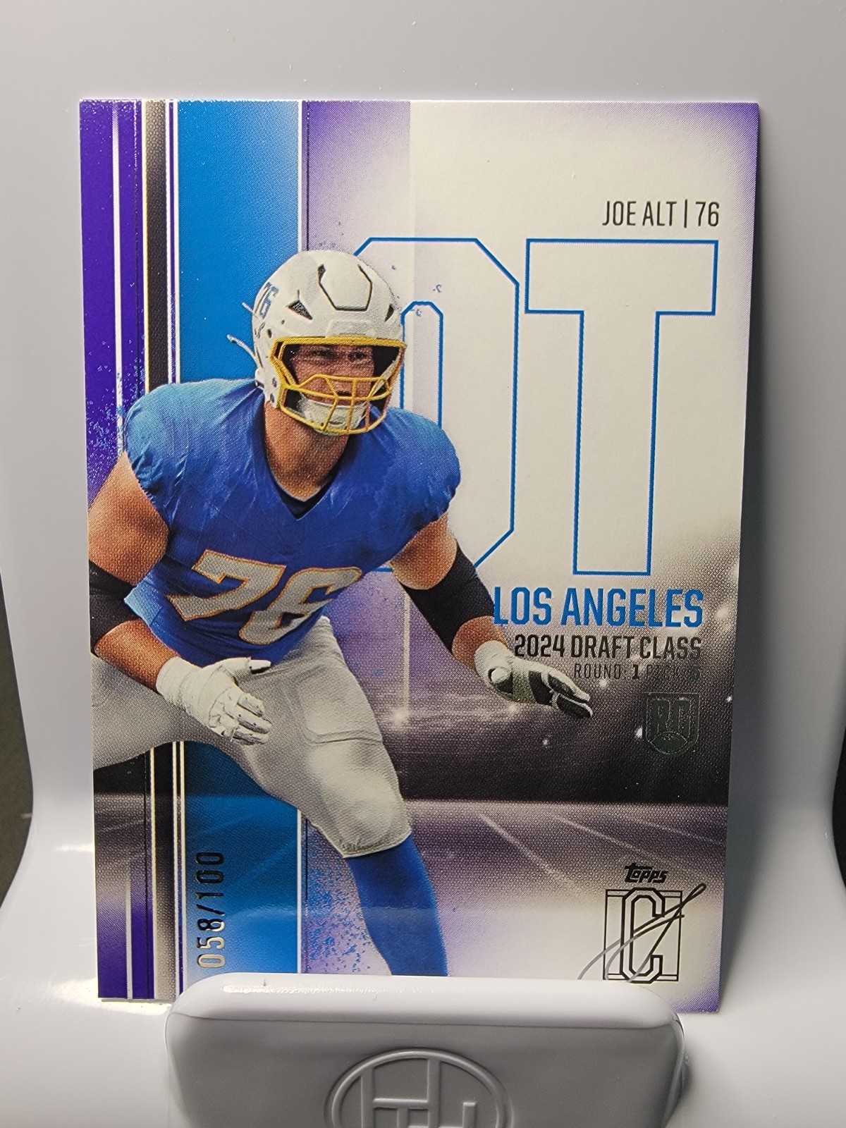 Joe Alt Topps Signature Class #134 Purple