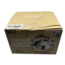 MOES 4G LTE Solar Security Camera 2K Outdoor w/ Free Lifetime Data