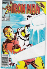 IRON MAN # 197-NEWS STAND-MARVEL--HUGE SALE--VERY FINE
