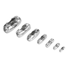 Ball Chain Connector 1.5mm 2mm 2.4mm 3.2mm 4mm 5mm 6mm Chains Clasp Clips