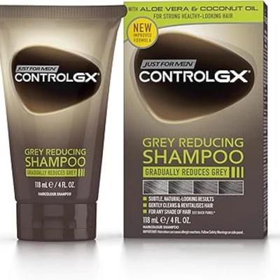 Just For Men Control Gx Reducing Shampoo for Grey Hair, with Coconut Oil UK