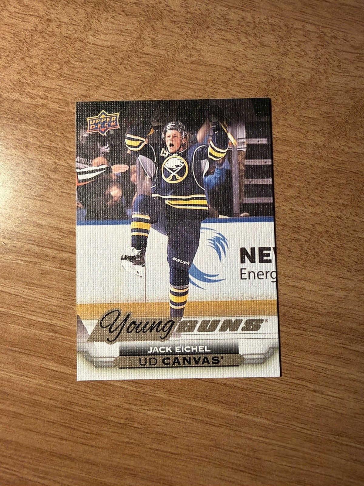 2015-16 Upper Deck UD Canvas Young Guns Jack Eichel #C91 Rookie Card RC MINT! 💎