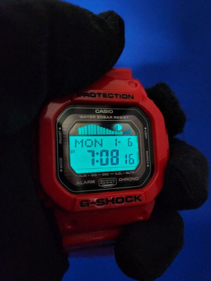G-Shock GLX-5600-4JF G-Lide Red Men's Watch, Used, Back G-Shock GLX-5600-4JF G-Lide Red Men's Watch, Used, Back