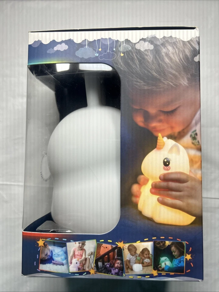 LumiPets Rabbit Night Light with Remote Control Rechargeable 9 Color Light New - Image 2 of 4