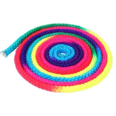 Regenbogen Gymnastikseil Polyester Kinder Aerobic Wettbewerb Sport