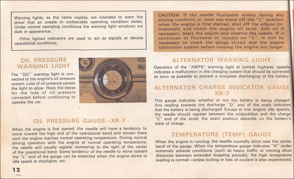 Mercury Cougar y XR7 1968 manual del propietario registrado libro de guía del usuario original Foto 3 de 4