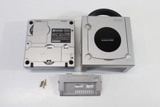 Nintendo GameCube OEM Replacement Console Shell Silver DOL-001 All Port Cover 6