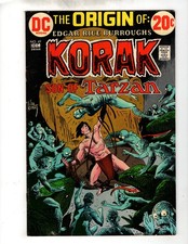 DC Comics Korak Son of Tarzan Volume 1 Book #49 VF-