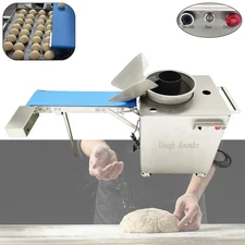 110V 1PH Vertical Screw Electric Dough Rounder with Conveyor Belt 20g-300g