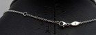 PENNY PREVILLE 18K White Gold Bezel Pendant 1/2ctw Round Cut Diamond Necklace — photo 6