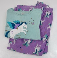 Carter's UNICORN Girls' 2-Piece Pajamas Set Dreams Are Magical Size: 10