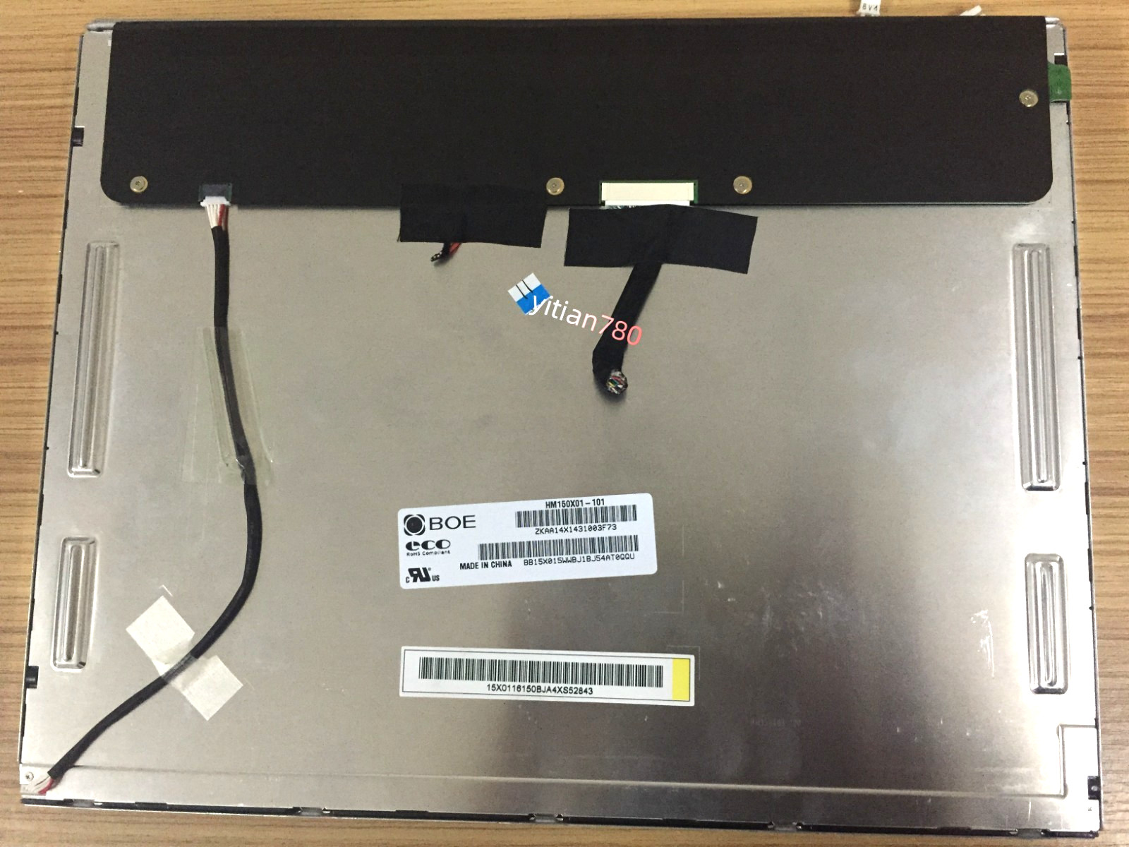 15-inch HM150X01-101 BOE TFT-LCD display 1024×768 LCD screen 90 days warranty