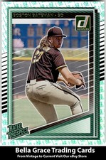 2025 Donruss Boston Bateman #118 San Diego Padres Liberty MLB Baseball