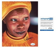 Whoopi Goldberg "Star Trek: TNG" Autograph SIGNED 'Guinan' 8x10 Photo B ACOA