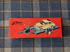 Vintage Tekno Denmark 437 Falck Serien Trailer Efterlber Diecast Car Boxed