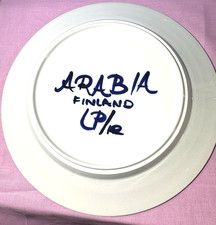 ARABIA Finland Ulla Procope VALENCIA Blue Sal...