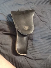 WW2 Leather gun Holster With Clip