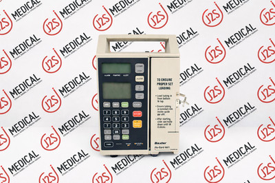 Baxter Flo- Gard 6201 Infusion Pump (PATIENT READY WITH 1 YEAR WARRANTY)