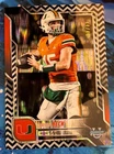 2025 Bowman Univ Chrome Carson Beck Black White Stealth Refractor #138 - 44/48