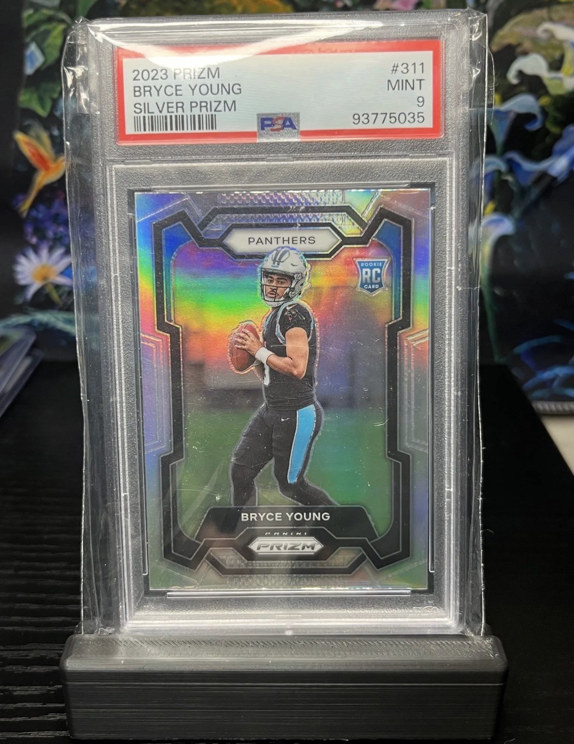 2023 Panini Prizm - Rookies Bryce Young #311 Silver Prizm (RC) PSA 9 Panthers