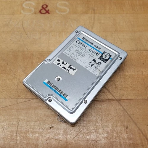 Western Digital WDAC21600-32H AT Compatible Intelligent Drive, 3148 cyl, 16 Head