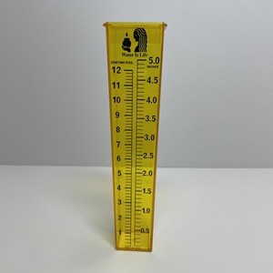 Rain Gauge and Sprinkler Gauge, Measure and Monitor Rain Two- 5 in And 8- 1 In