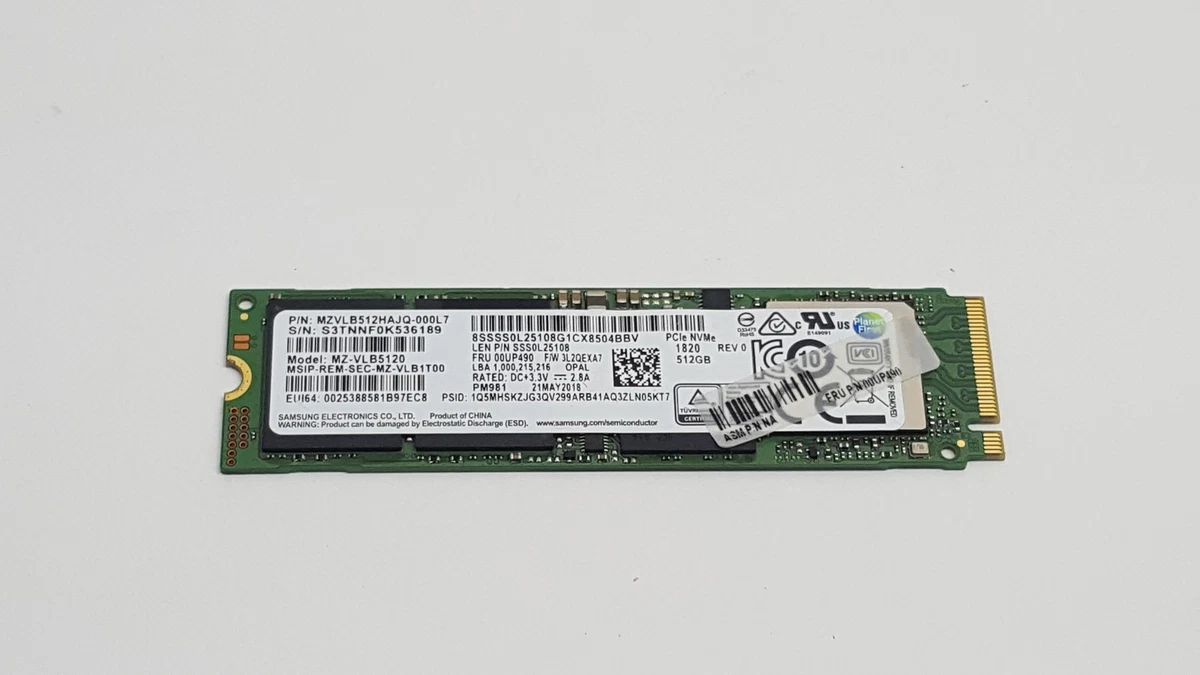 Samsung 512GB M.2 Solid State Drives for sale - eBay