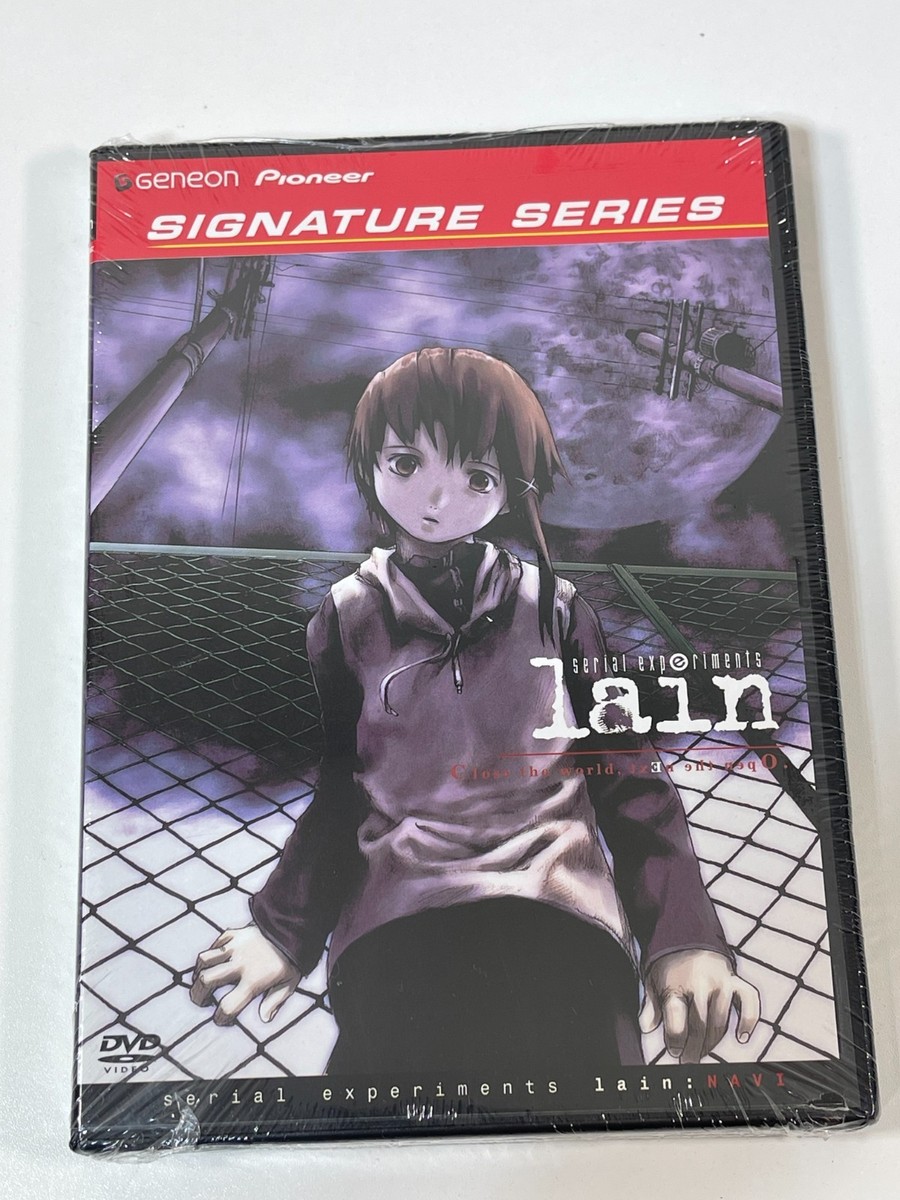 Serial Experiments Lain Vol. 1 Navi DVD 2004 Geneon Signature