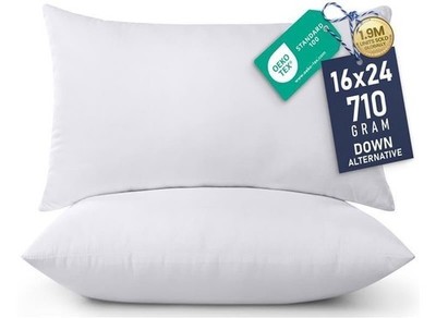Utopia Bedding 16x24 Pillow Inserts, Set of 2, White   Indoor Decorative...