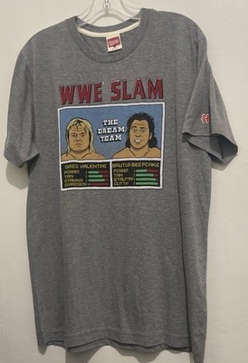 Mens WWE HOMAGE WWE Slam  The Dream Team Greg Valentine Brutus Beefcake