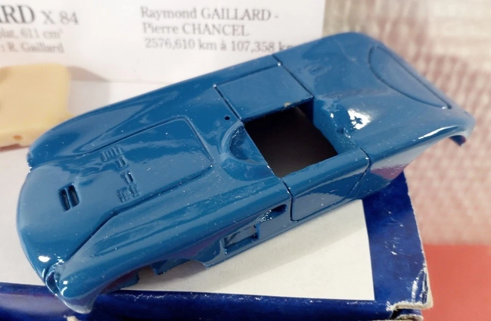 1-43 Monopole Panhard X84 Le Mans 1951 #61 resin kit ALM 001k - Immagine 2 di 4