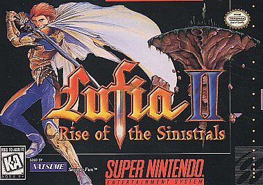 Super Nintendo Lufia II 2 Rise Of The Sinistrals SNES Authentic | Tested  - Afbeelding 1 van 1