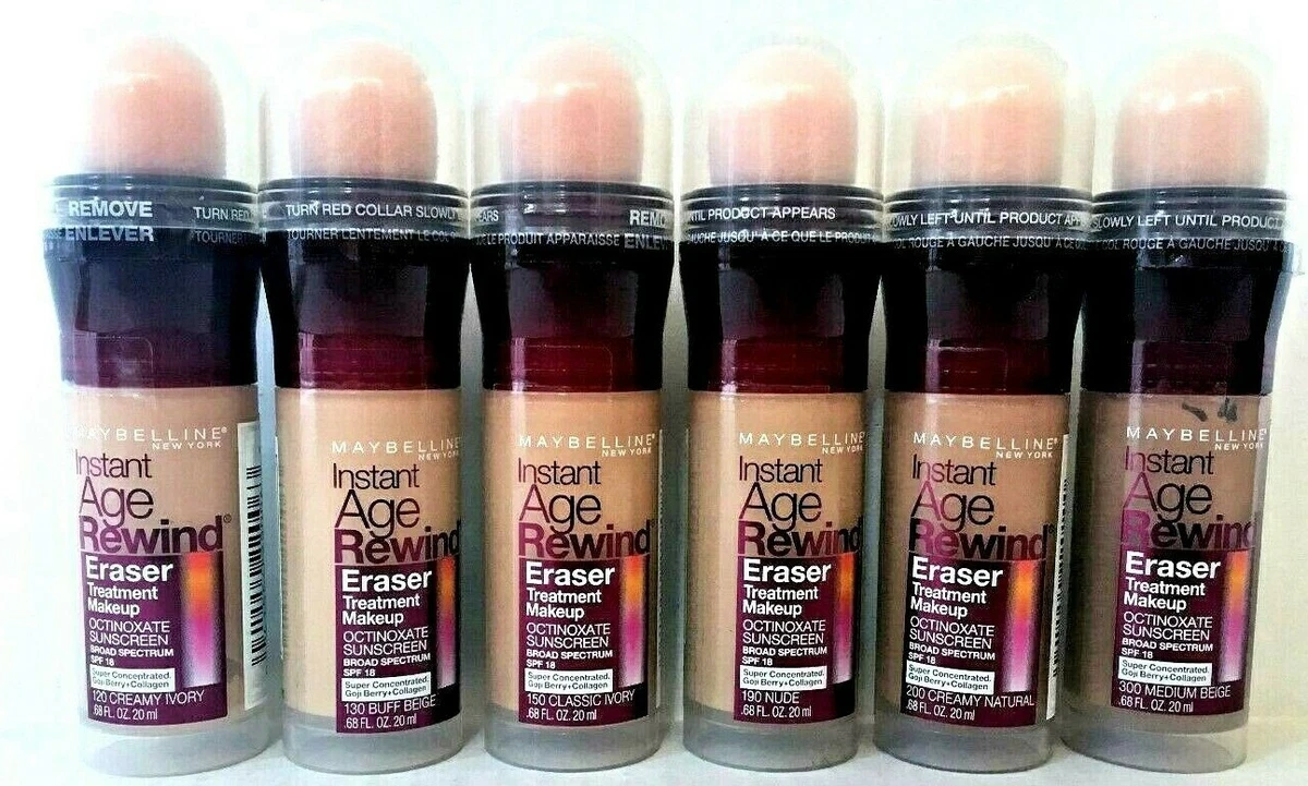 Maybelline Instant Age Rewind Eraser Treatment Makeup You Choose SHADE