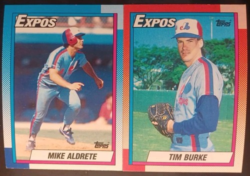 1990 TOPPS MASTER TEAM SET 33/33+ MONTREAL EXPOS WALKER RC HOF RAINES NMMT 05577 - Picture 18 of 23