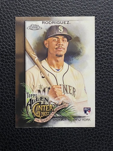 2022 Allen & Ginter Chrome JULIO RODRIGUEZ base recrue #269 Seattle Mariners RC - Photo 1 sur 2