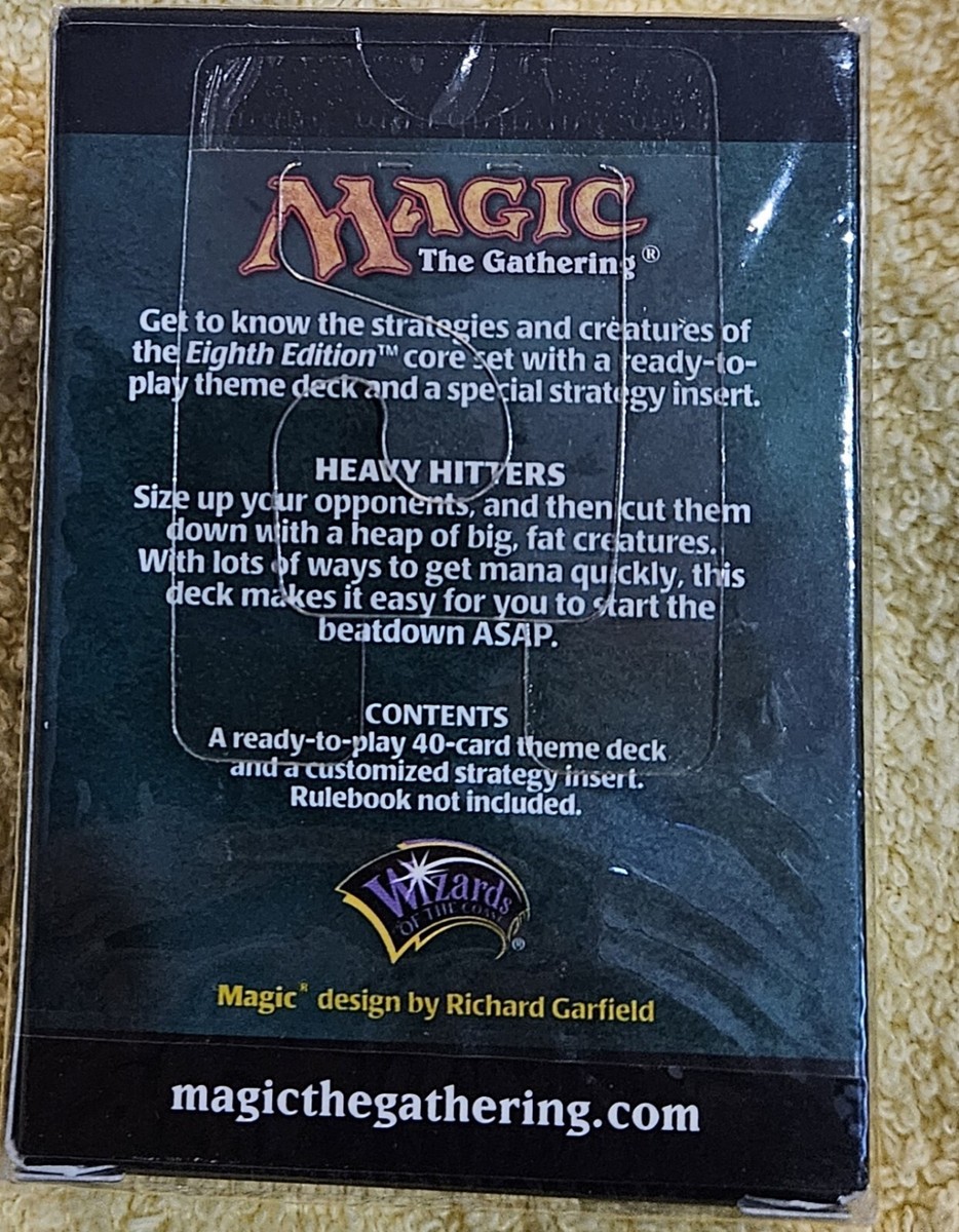 Magic The Gathering 8TH EDITION HEAVY HITTERS EIGHTH New Sealed