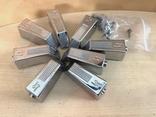 SONOR Lot of 8 LUG CASING Parts 70s Vtg Champion Phonic Germany Complete w Screw