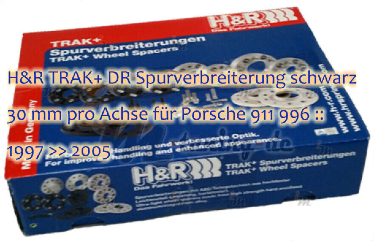 H&R TRAK+ Spurverbreterung Schwarz DRA 50mm P.A. Für BMW X3 F25