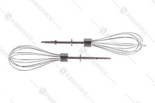 SMEG Kit 2x Fouets La Fils Originals pour Batteur Électrique 50's Style HMF01