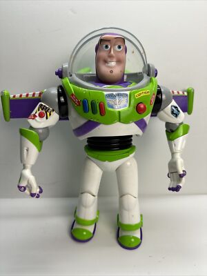 Disney Store Toy Story Deluxe Talking Buzz Lightyear 12