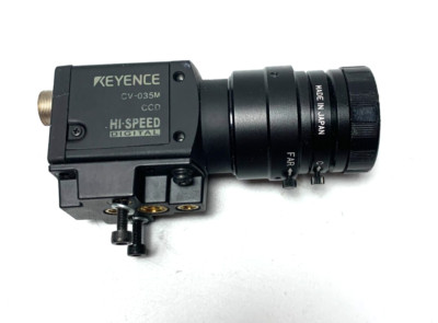 Keyence CV-035M High-Speed Digital Camera with HR F1.4 / 12mm Lens