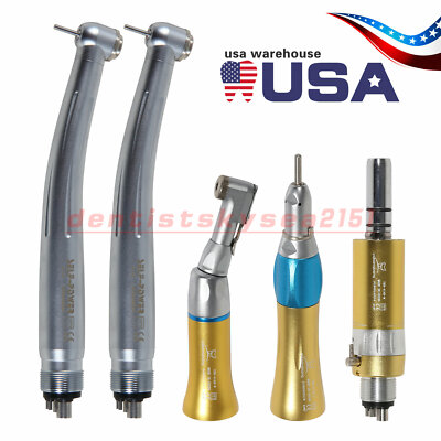 Dental Low Speed Handpiece Kit / 2*NSK Style Dental High Speed Handpiece 4H USA