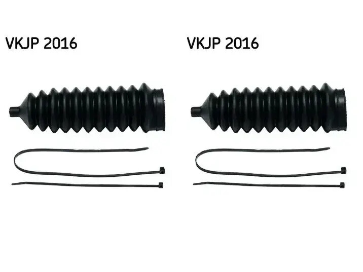 2 x Soffietto cremagliera sterzo SKF per CHRYSLER, SEAT, VW