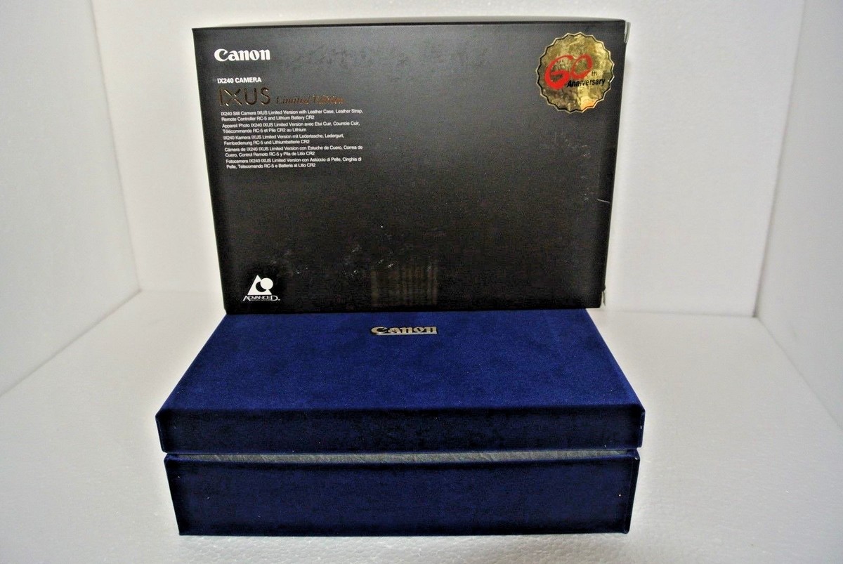 Canon IXUS IX240 - Advanced Photo System + Boîte + Notice + Sacoche