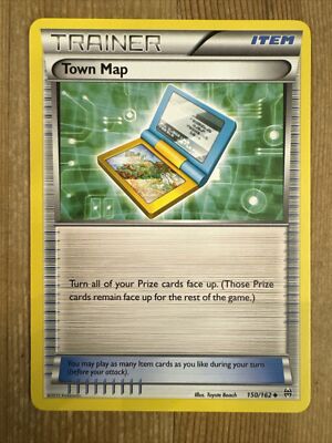 town map pokemon card Pokemon - Black & White - Boundaries Crossed (Reverse Holo) main image 1